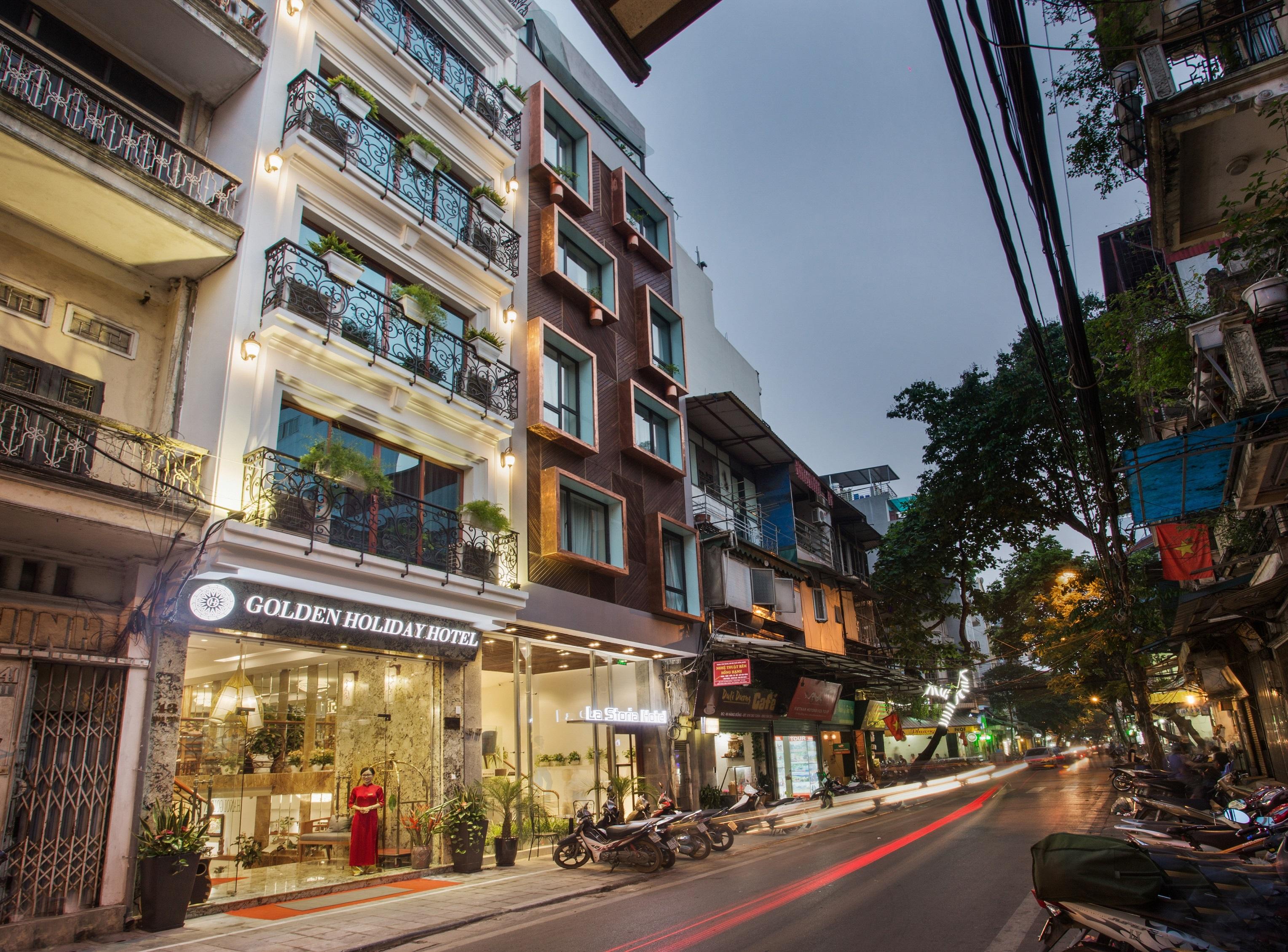 Hanoi Golden Holiday Hotel Exterior photo