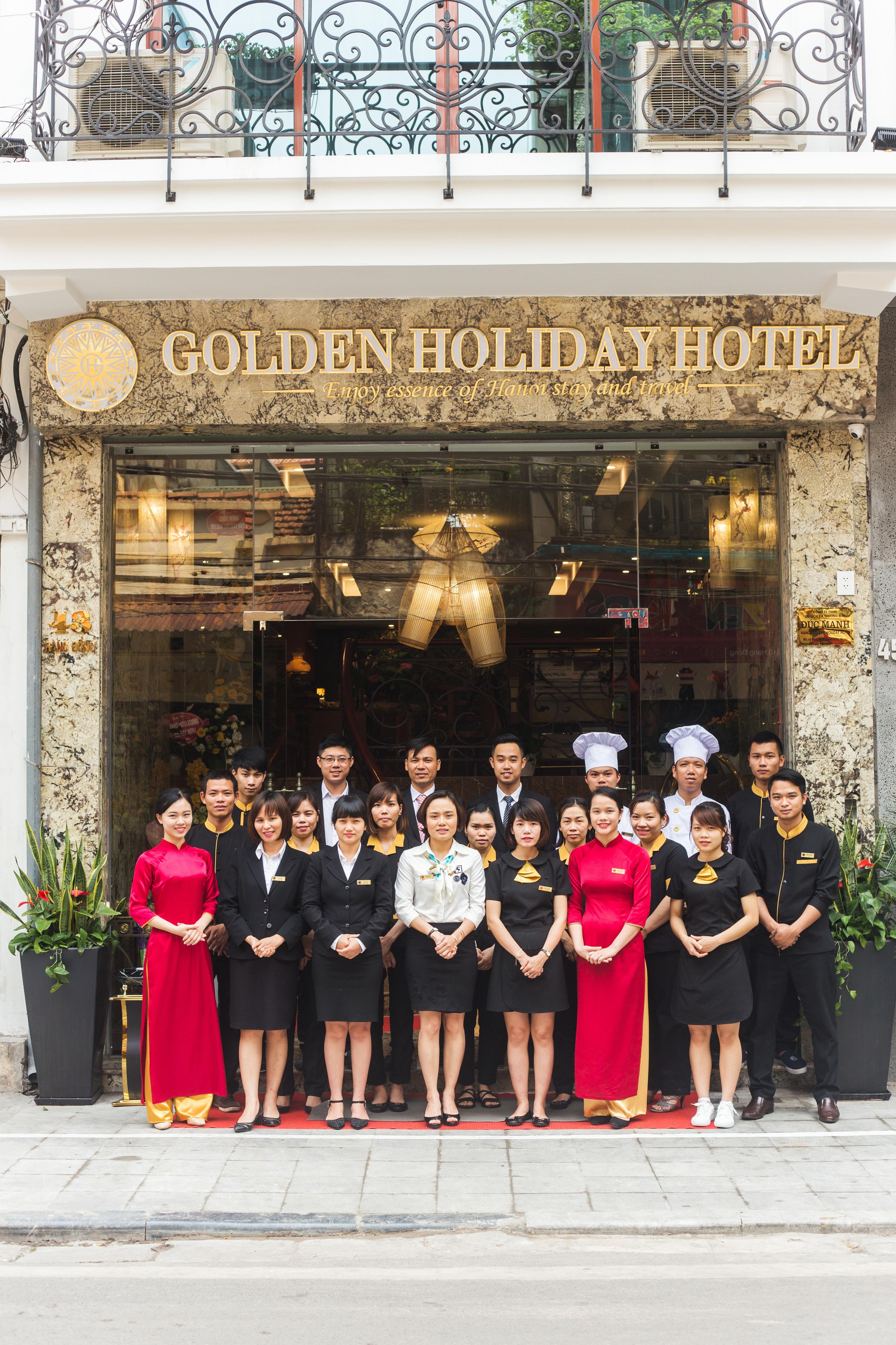 Hanoi Golden Holiday Hotel Exterior photo